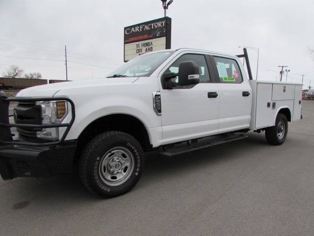 photo of 2018 Ford F-250 Crew Cab 4WD - Service/Utility Body - Montana one owner!